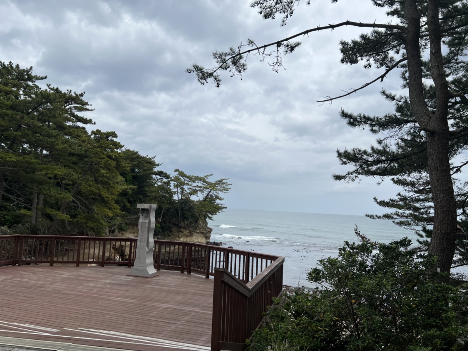 Unomisaki view deck