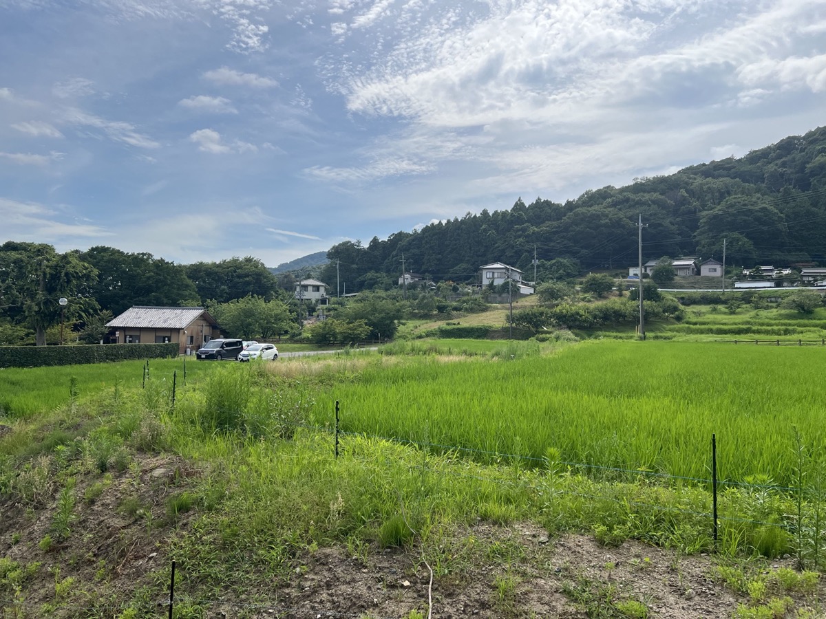 Mount Tsukuba countryside view near Tojo-ji